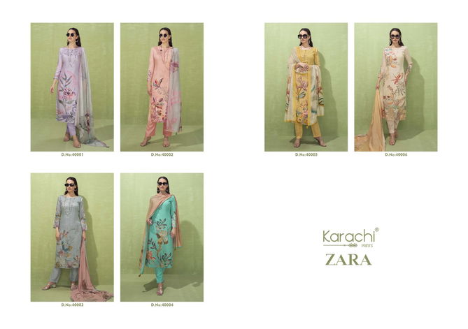 Zara By Kesar Jam Silk Digital Printed Dress Material Wholesale Shop In Surat
